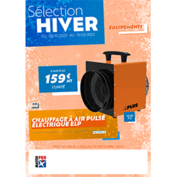 Selection Hiver Master Pro 2022 - Equipements